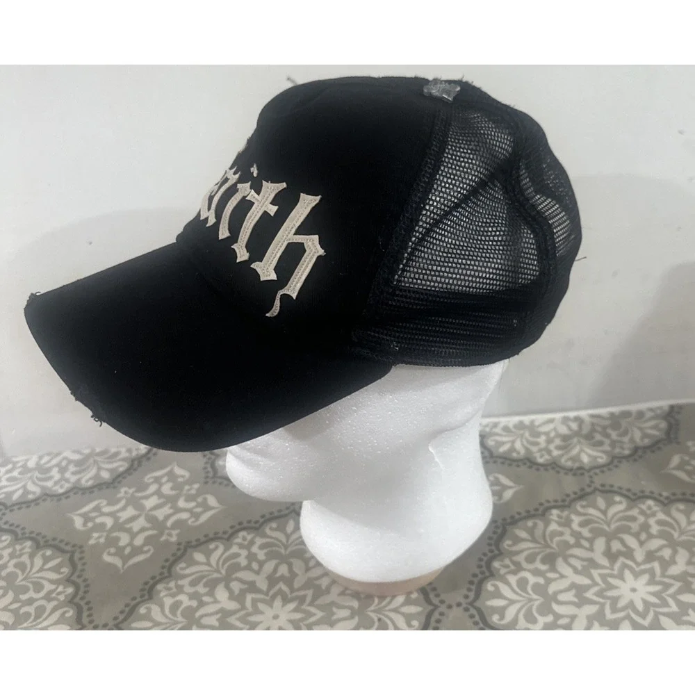 Faith Connexion in clothin Black  Trucker Hat Cap One Size